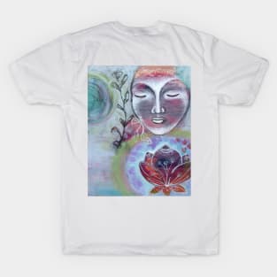 Buddha and Lotus T-Shirt